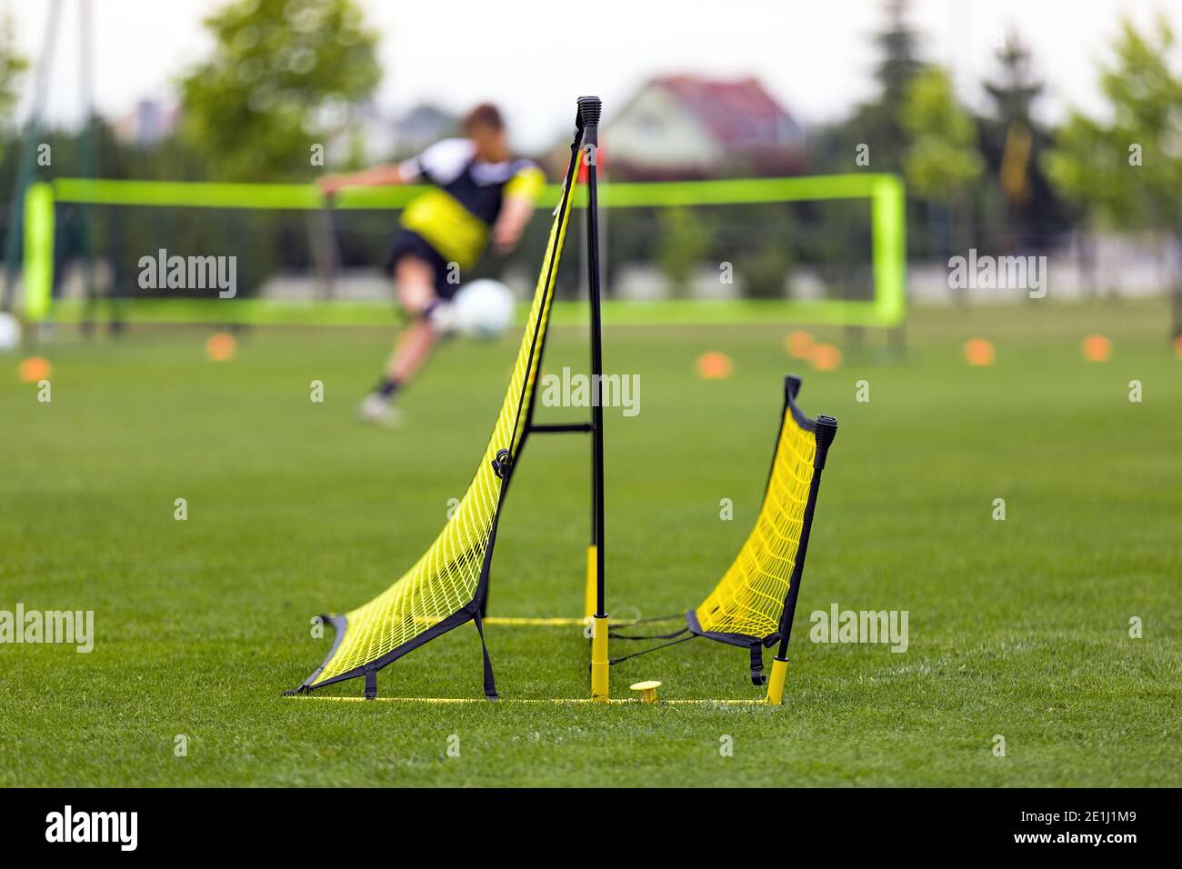 Football training equipment hi-res stock photography and images - Alamy