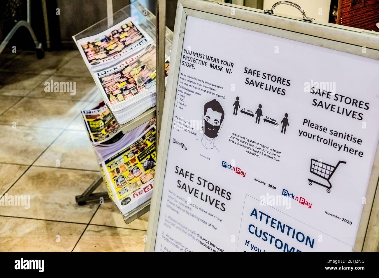 Supermarket Store Notice Board High Resolution Stock Photography And Images Alamy