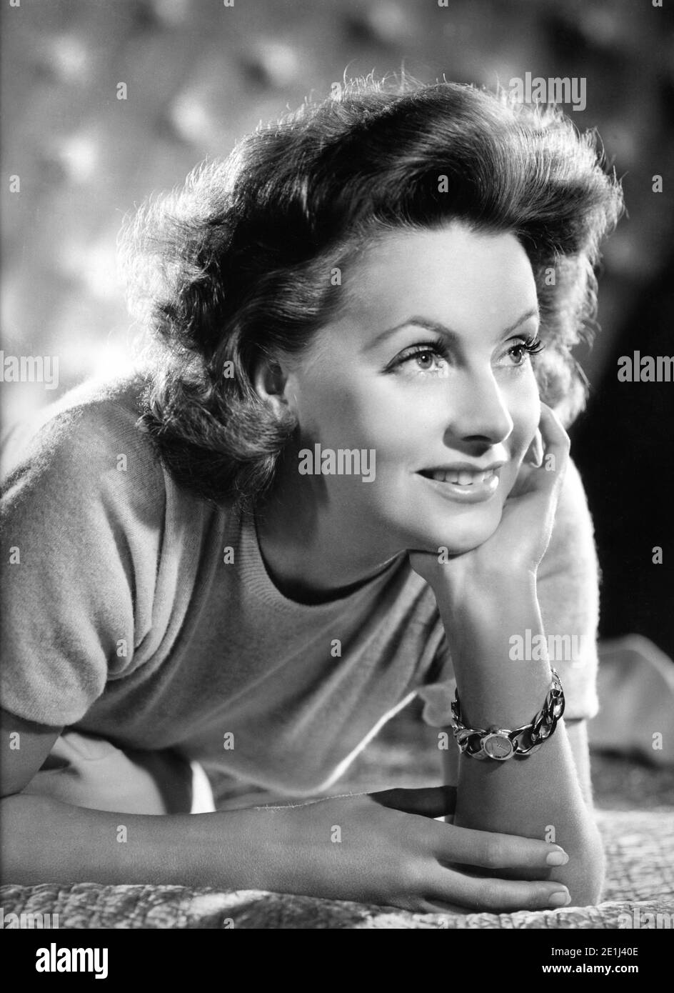 GRETA GARBO Portrait by CLARENCE SINCLAIR BULL publicity for TWO - FACED WOMAN 1941 director GEORGE CUKOR Metro Goldwyn Mayer Stock Photo