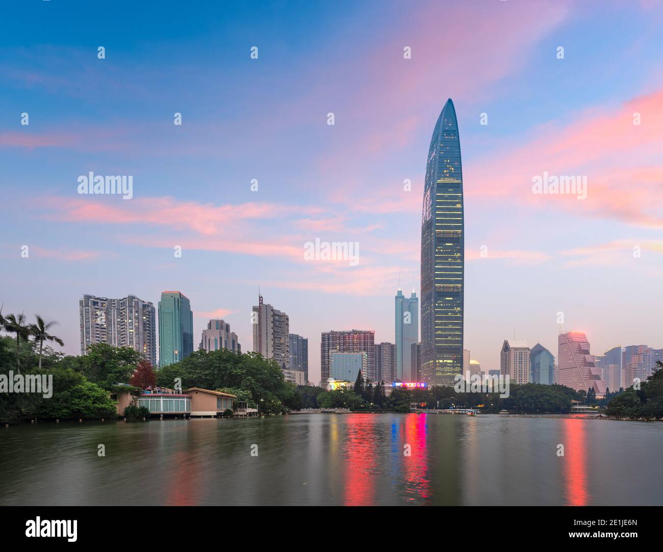 Shenzhen night scenery and sky outdoors hi-res stock photography and ...