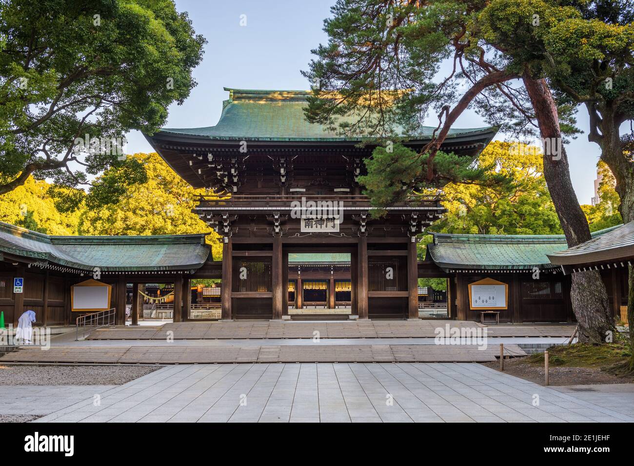 Meiji Shrine in Tokyo, Japan. Stock Photo