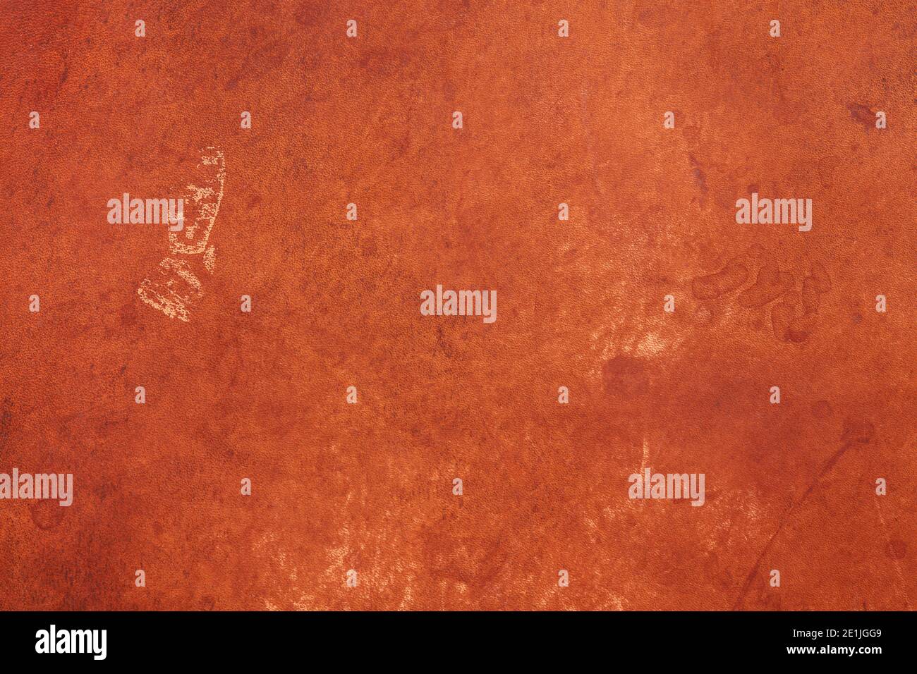 Brown, faded leather texture background Stock Photo