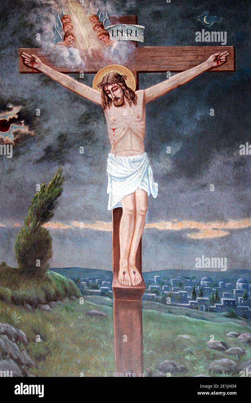 Crucifixion Of Jesus Painting