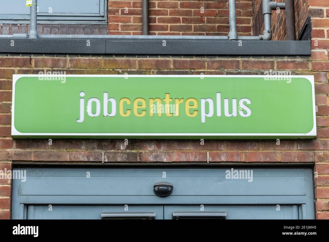 Job centre plus sign, UK Stock Photo