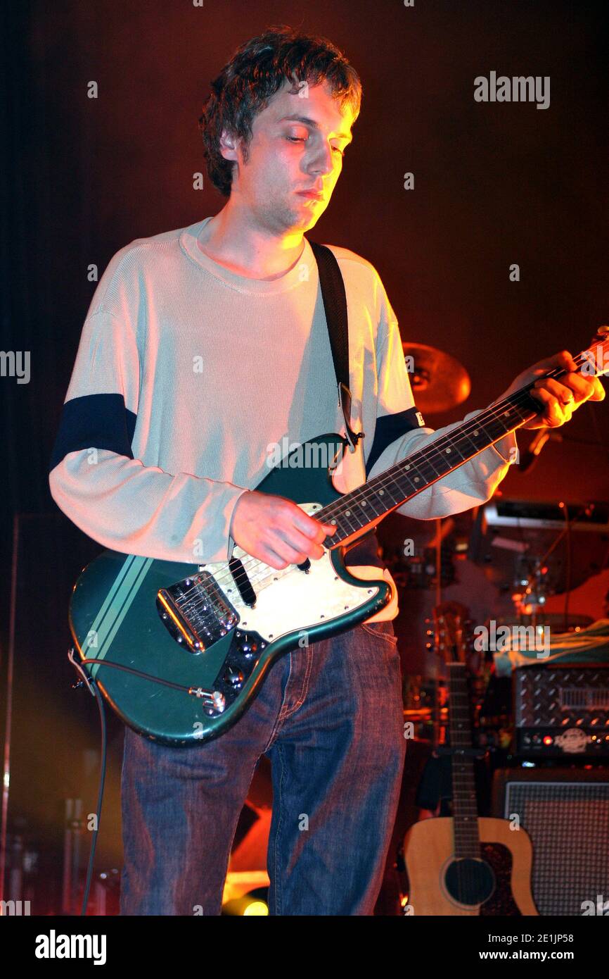 Blur in concert at The London Astoria, London, UK. 8th May 2003 Stock Photo