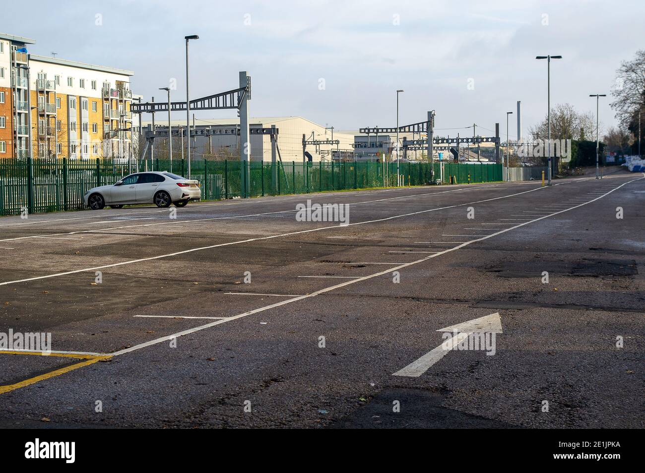 Railway Station Car Park Uk High Resolution Stock Photography and
