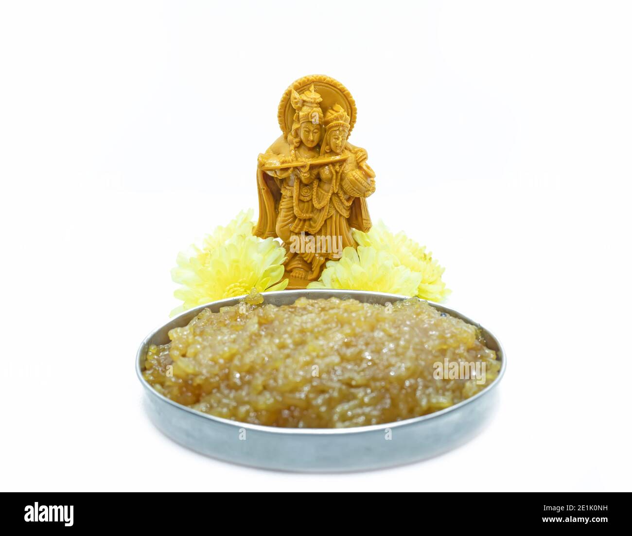 Pongal concept: God is worshiped with sweet Pongal food during the traditional Stock Photo