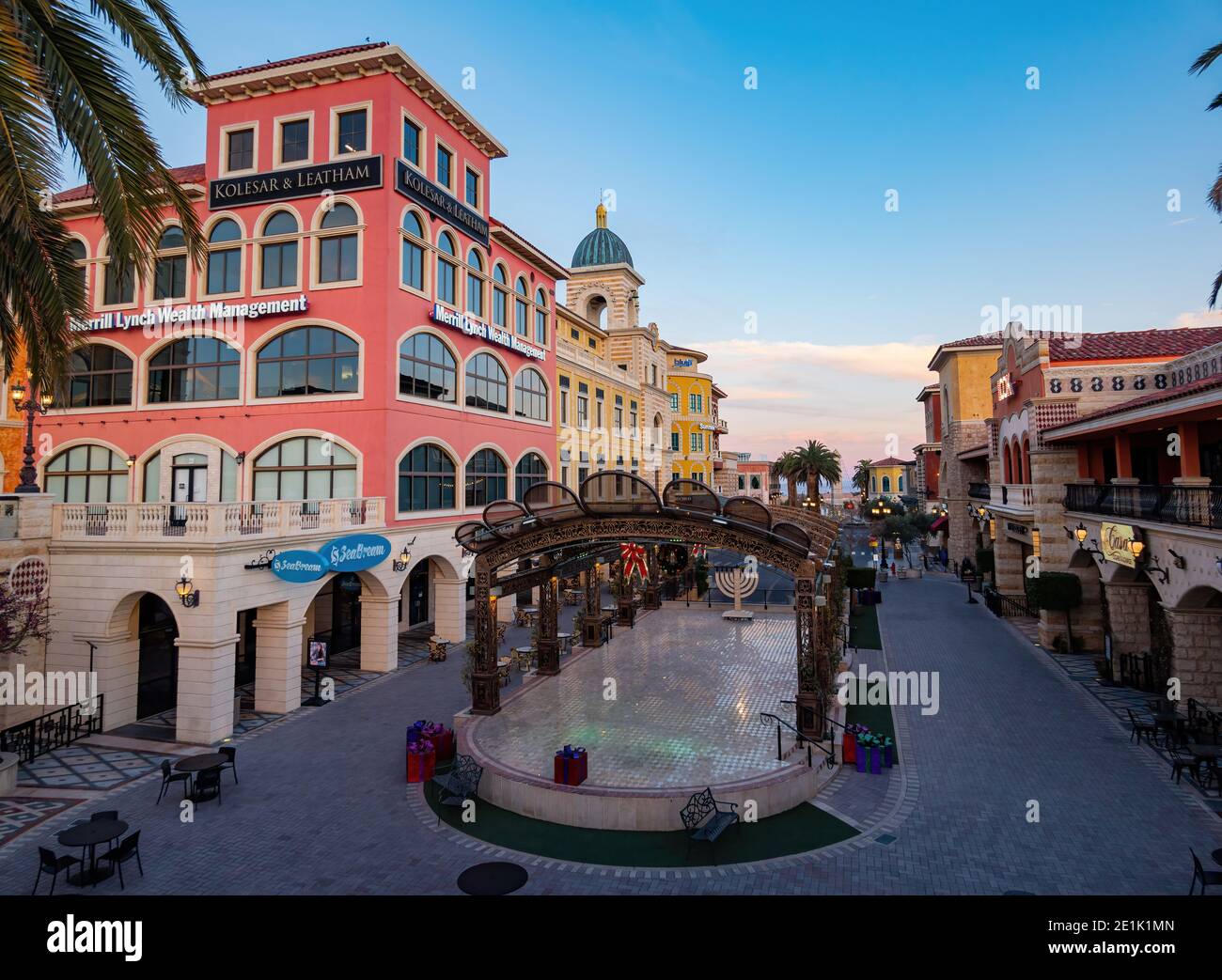 Image Mekhi Becton image beautiful image beautiful image beautiful image beautiful - Las Vegas, DEC 25, 2020 - Beautiful sunset view of the Tivoli ...