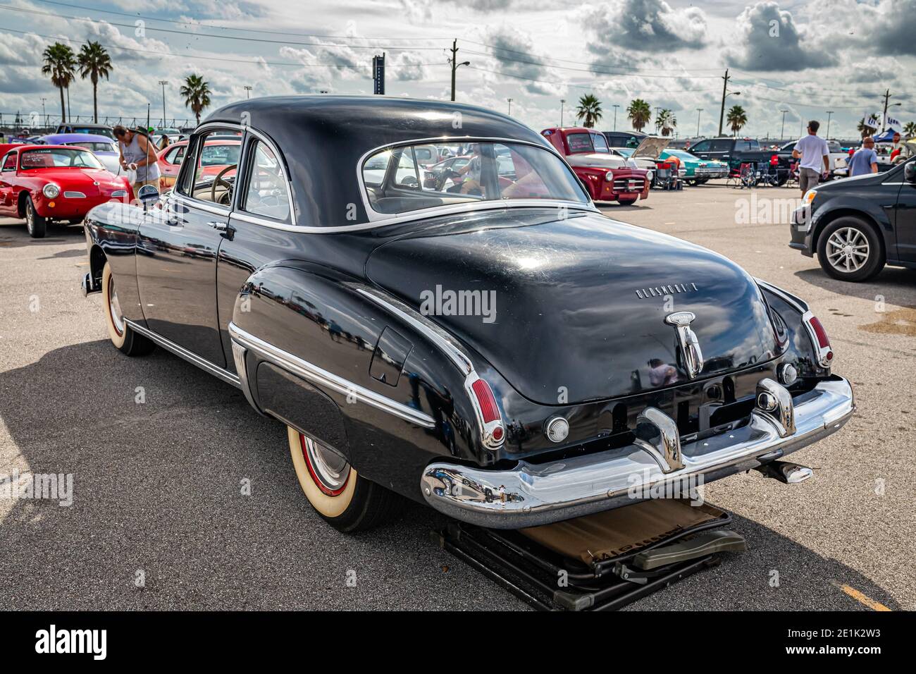 Daytona Beach, FL - November 29, 2020: 1949 Oldsmobile Rocket 88 at a local car show. Stock Photo
