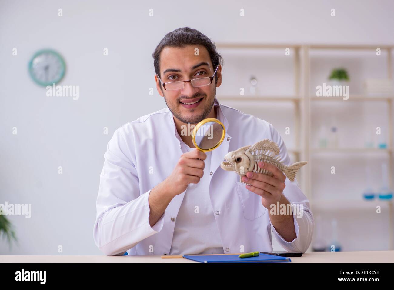 Studying fish anatomy hi-res stock photography and images - Alamy