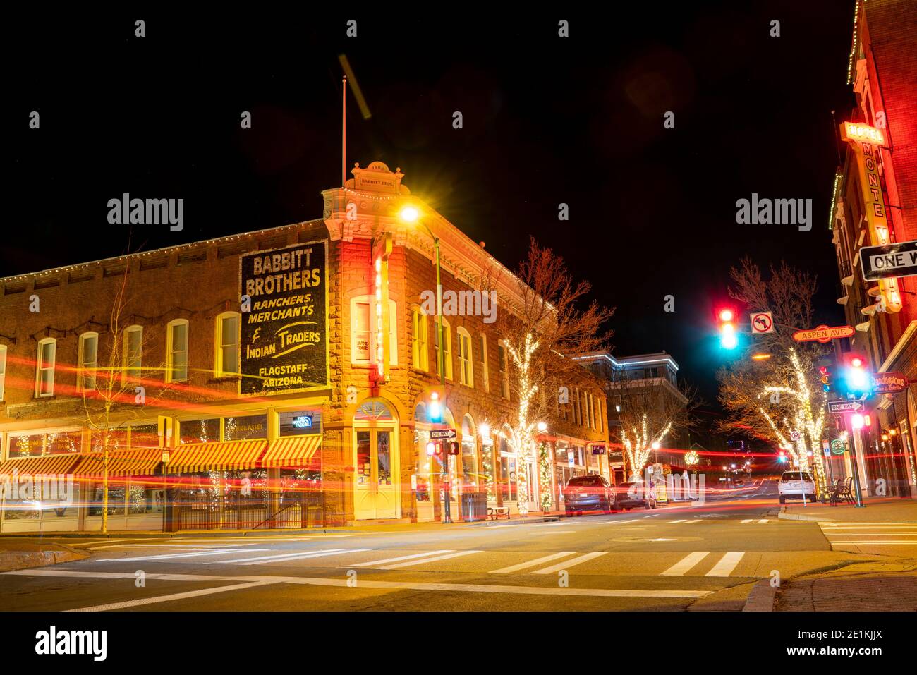 Flagstaff arizona downtown hi-res stock photography and images - Alamy
