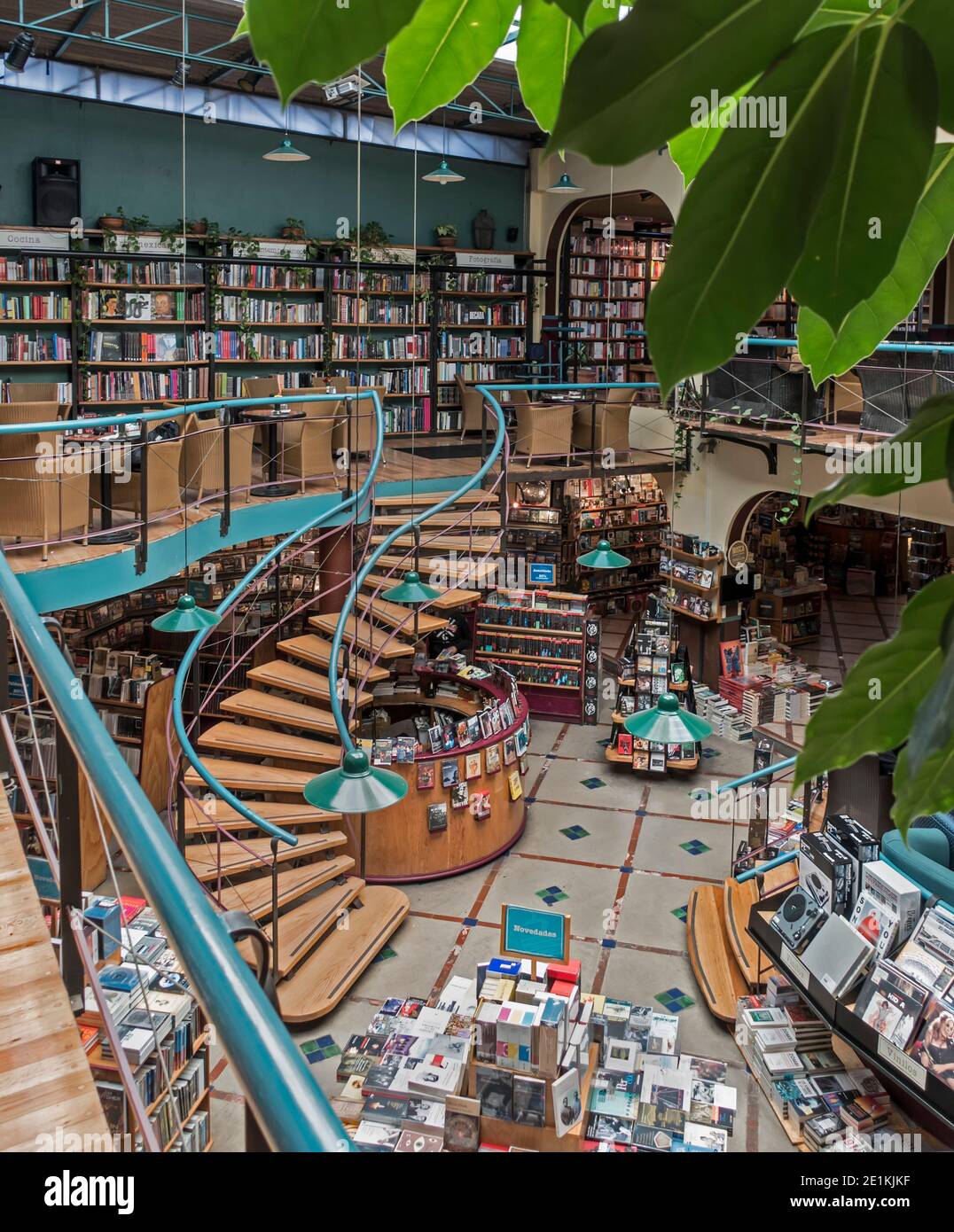 El Pendulo cafeteria and bookstore, Polanco, Mexico City, Mexico Stock Photo