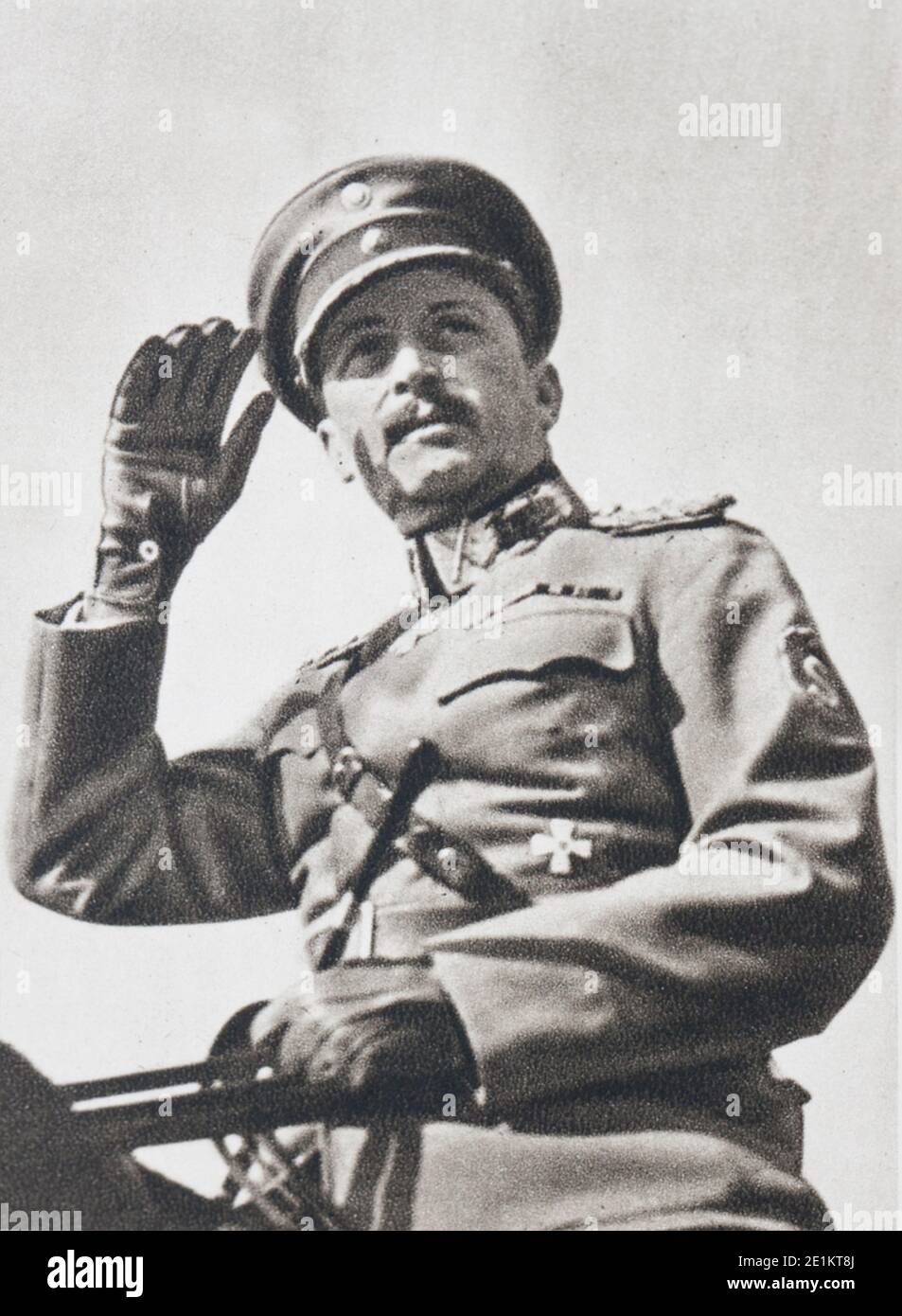 Baron Carl Gustaf Emil Mannerheim (1867 – 1951) was a Finnish military leader and statesman. Military leader of the Whites in the Finnish Civil War, R Stock Photo