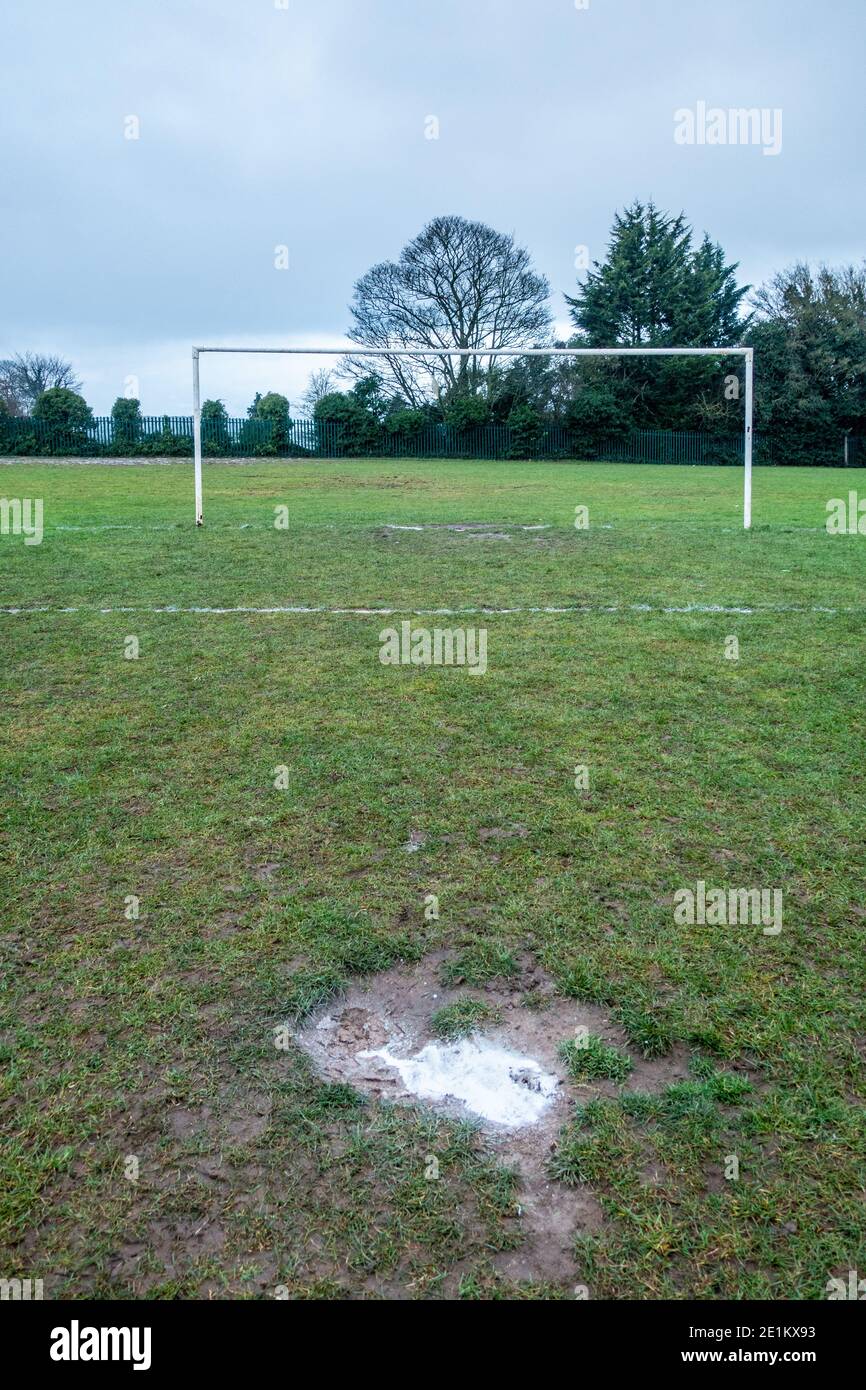 North goal posts hires stock photography and images Alamy