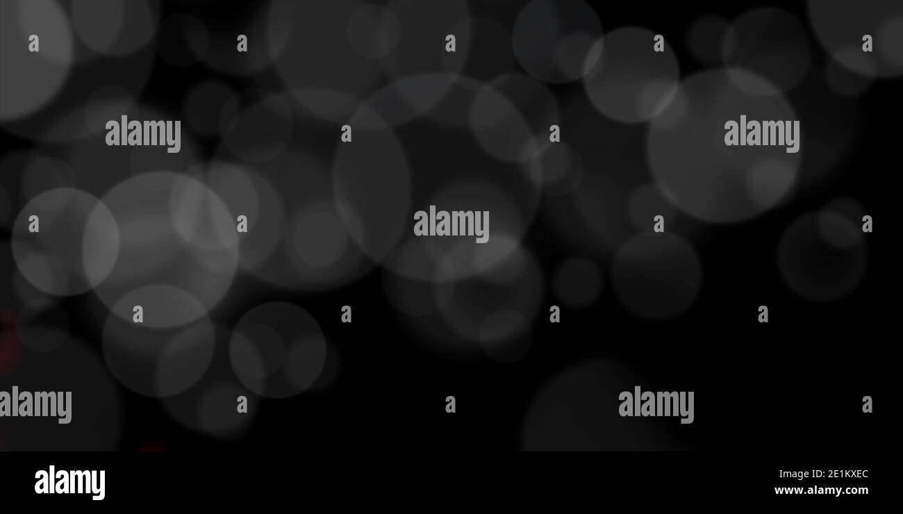 Abstract black and white bokeh background for creative design ...
