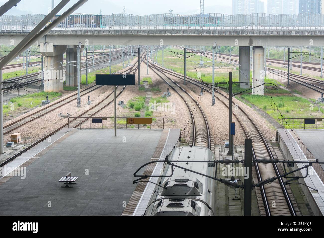 Shenzhen North High speed railway station in Longhua, Shenzhen, China
