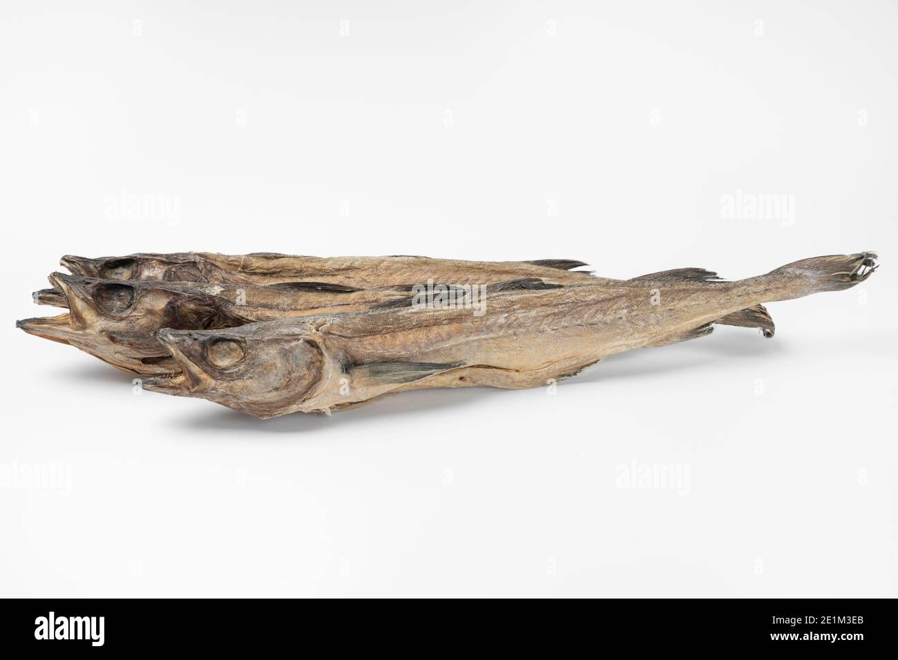 Korean dried fish pollack, Hwangtae Stock Photo Alamy