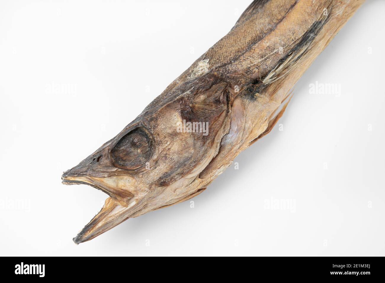 Korean dried fish pollack, Hwangtae Stock Photo Alamy