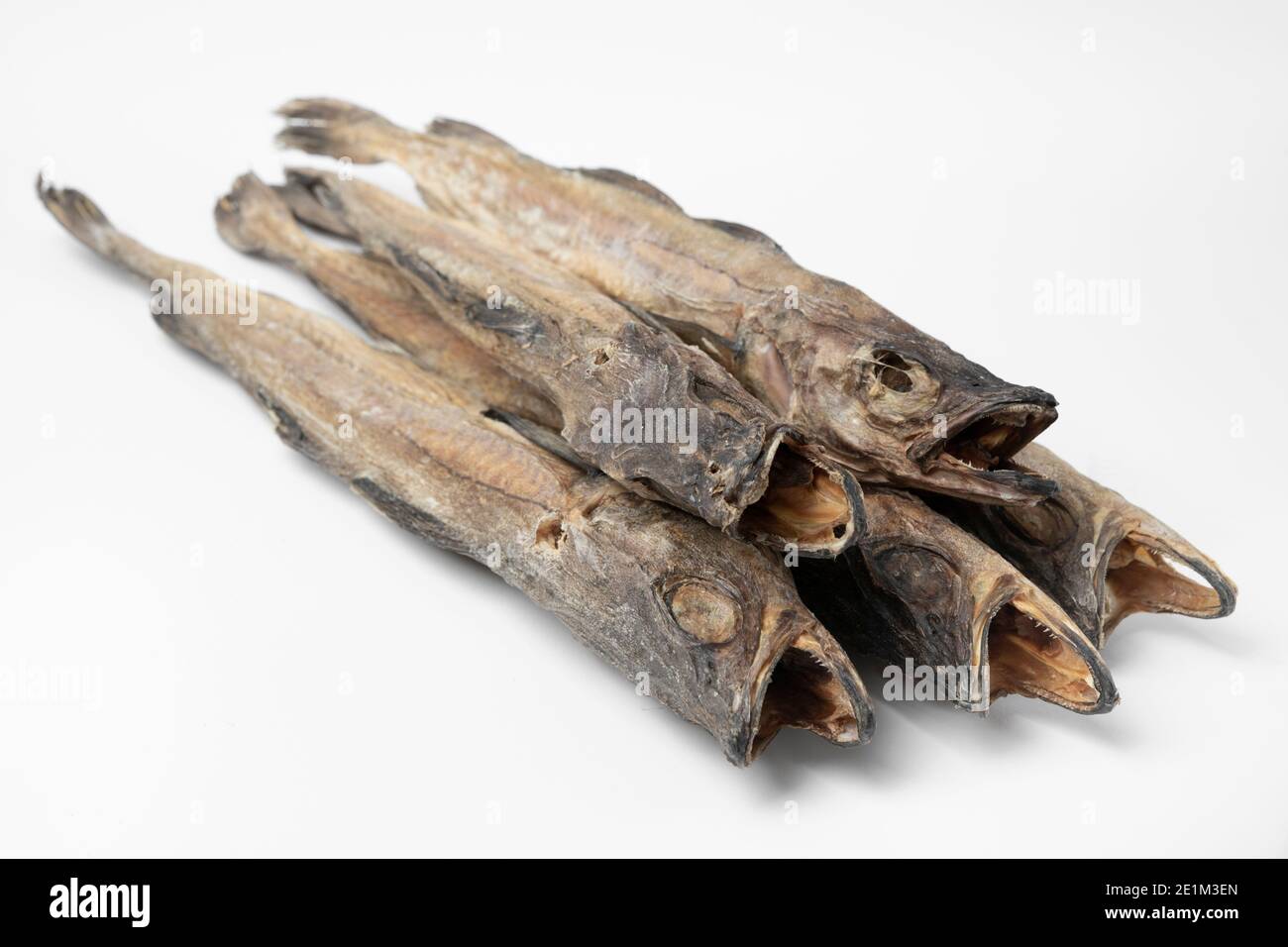 Korean dried fish pollack, Hwangtae Stock Photo Alamy