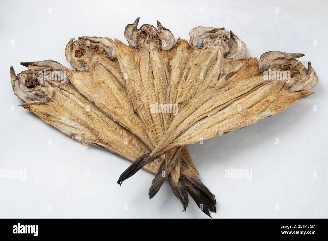 Korean dried fish pollack, Hwangtae Stock Photo Alamy