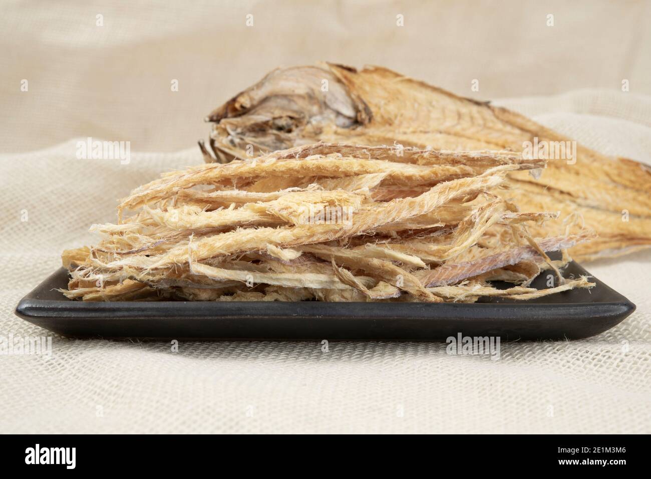Korean dried fish pollack, Hwangtae Stock Photo Alamy