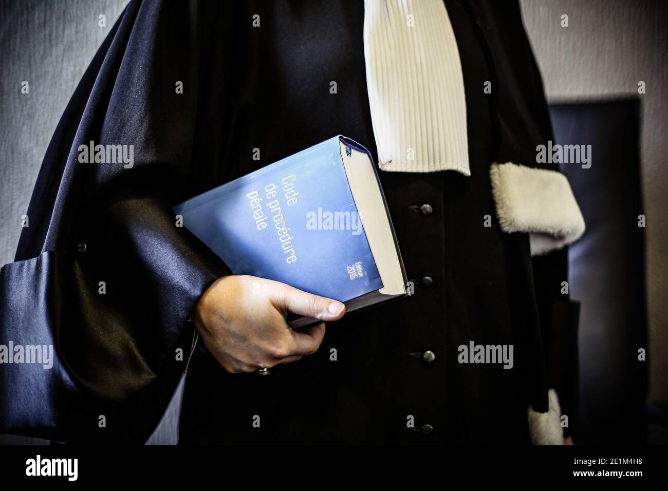 French woman lawyer closeup Law concept Stock Photo Alamy