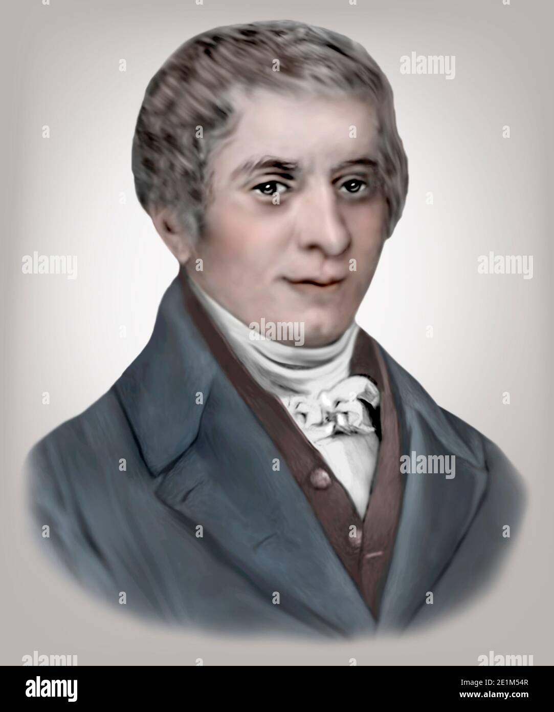 Jean Baptiste Say 1767-1832 French Economist Stock Photo