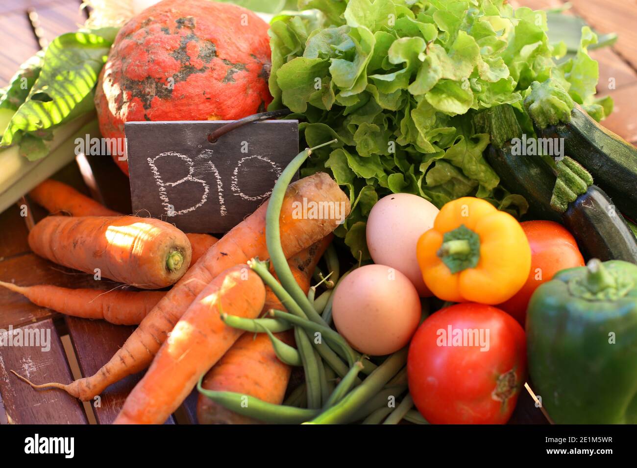 Organic french Vegetables Stock Photo Alamy