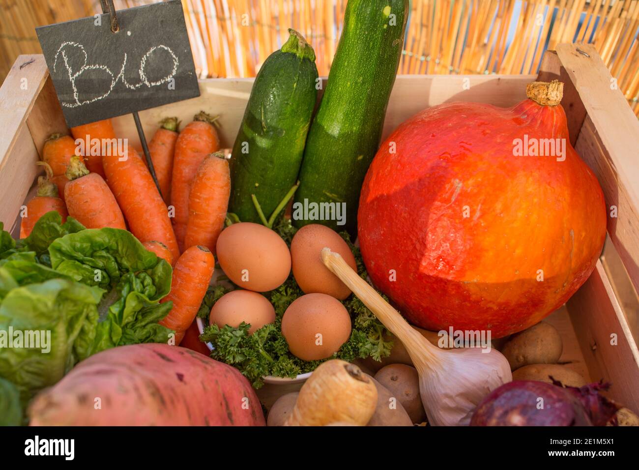 Organic french Vegetables Stock Photo Alamy