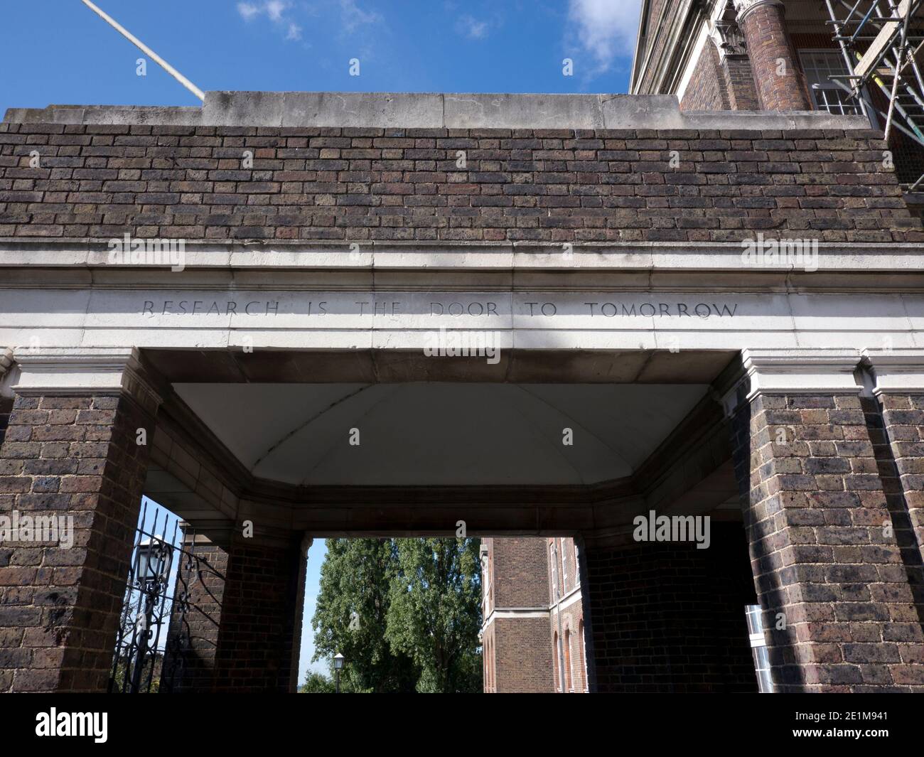 GPO Research Station in Dollis Hill, north London, home to the creation of the world's first computer by Tommy Flowers during WWII Stock Photo