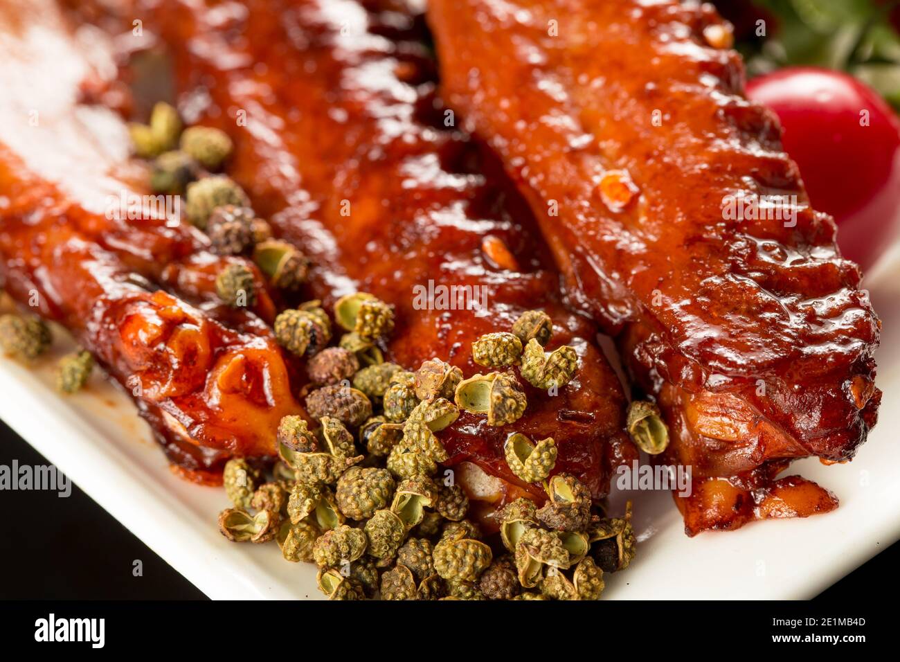 Braised duck wings, Chinese cuisine Stock Photo Alamy