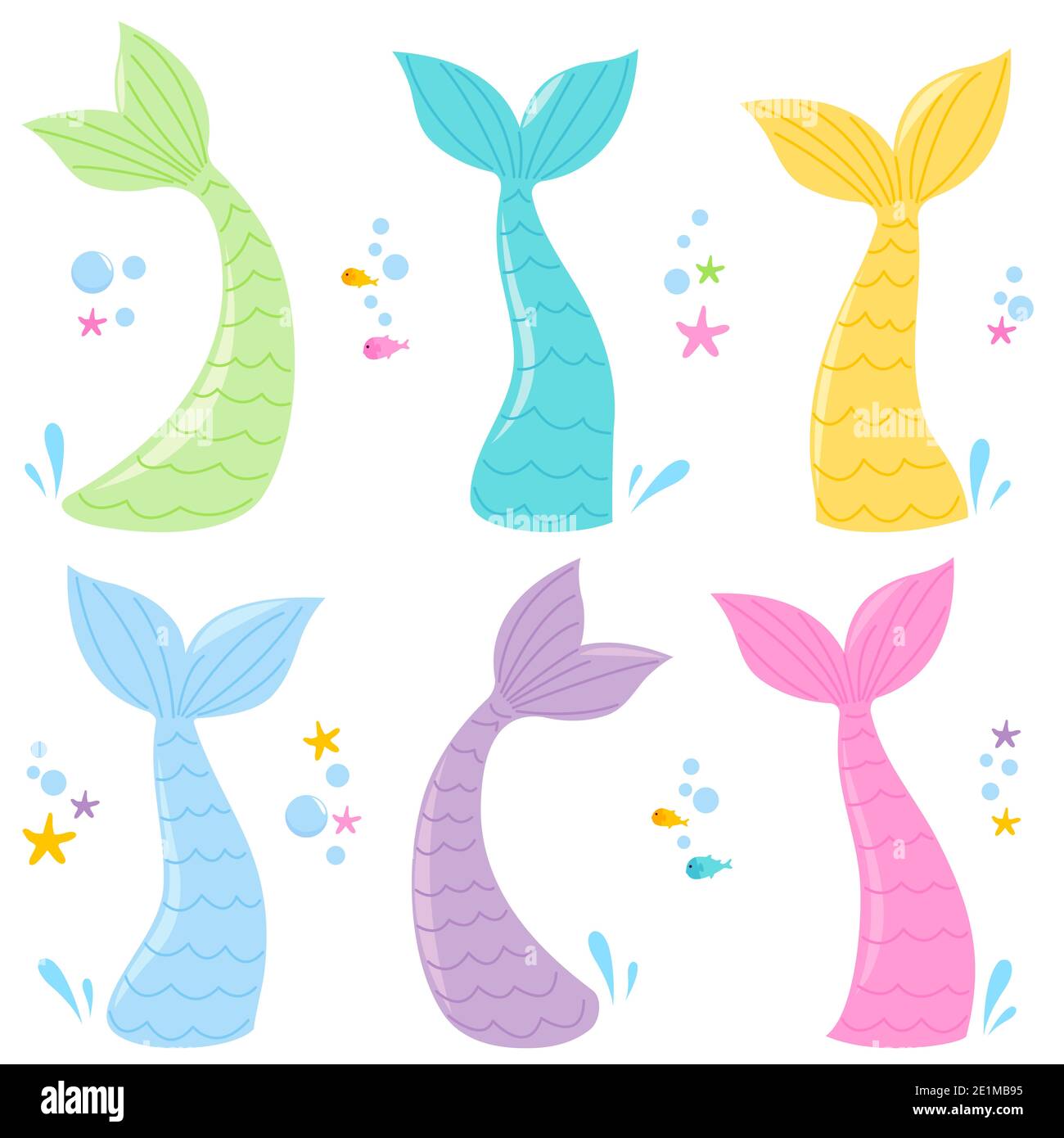 Mermaid tail Cut Out Stock Images & Pictures - Alamy