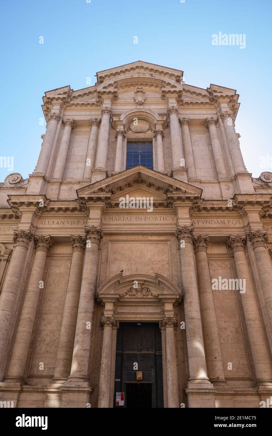 Santa Maria in Campitelli or Santa Maria in Portico church dedicated to