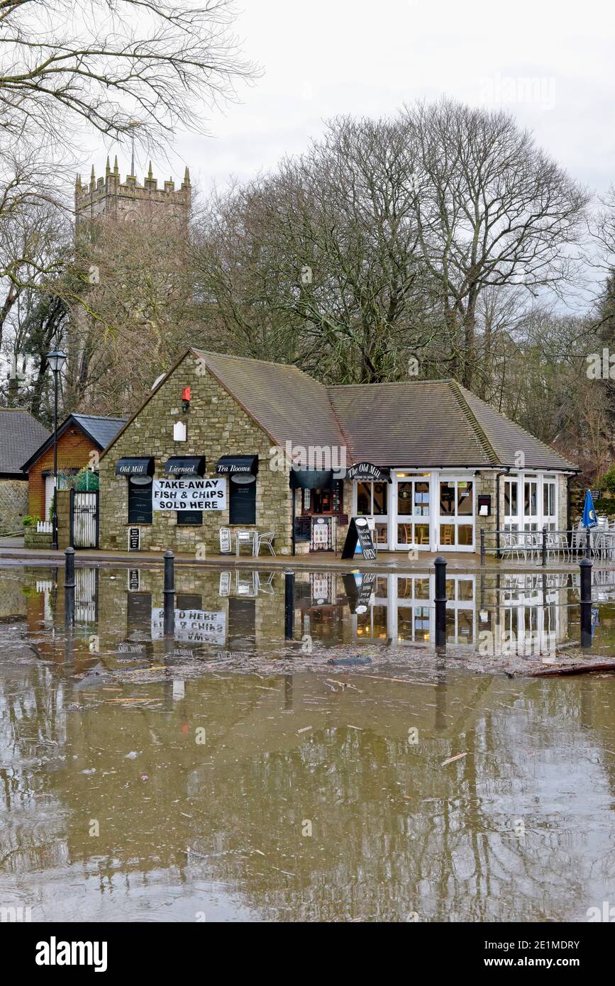 Regular All Year Flooding At CHristchurch Quay Due To Rising Sea Level