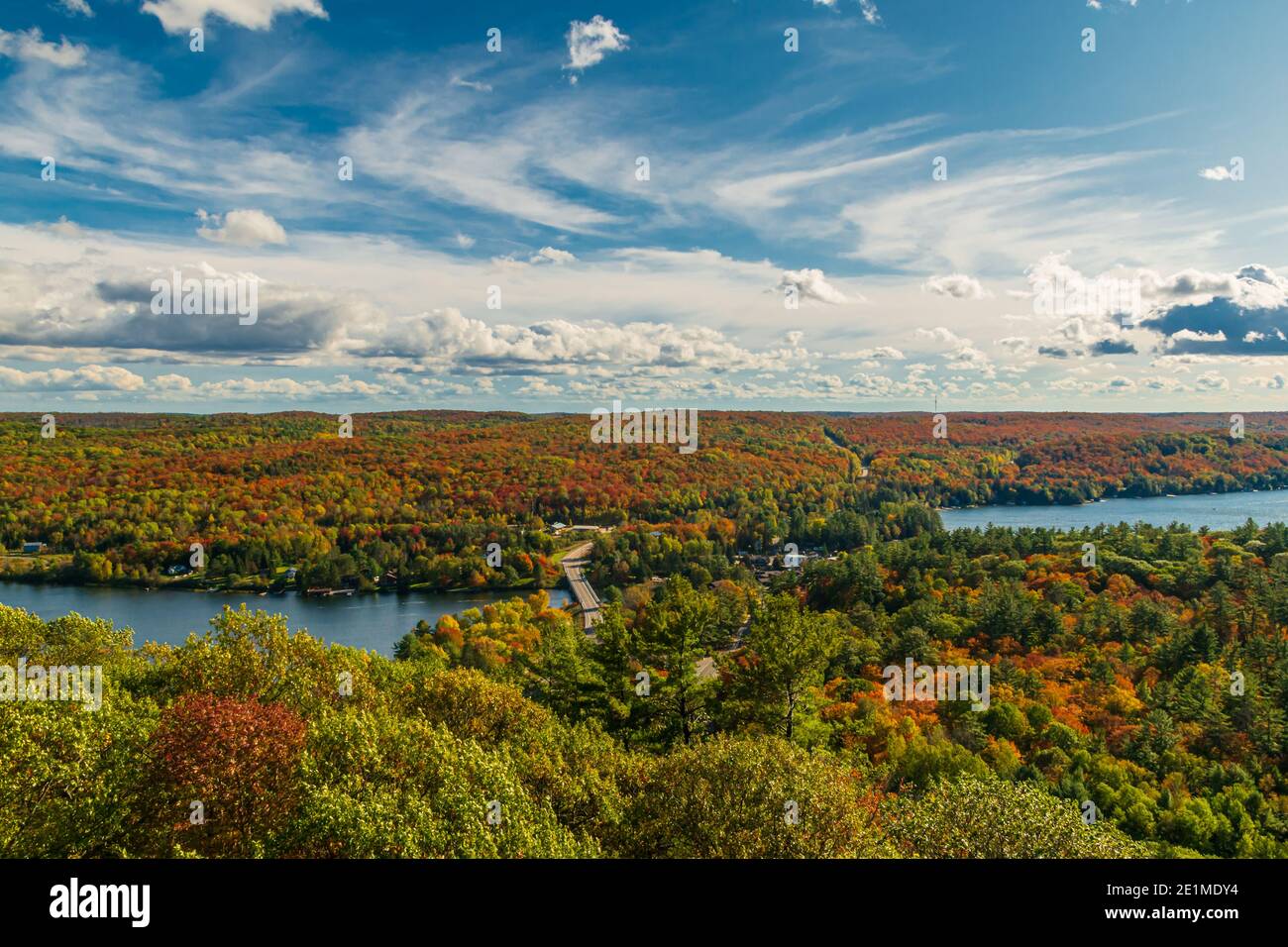 Dorset Lookout tower Algonquin Highlands Dwight Ontario Canada in