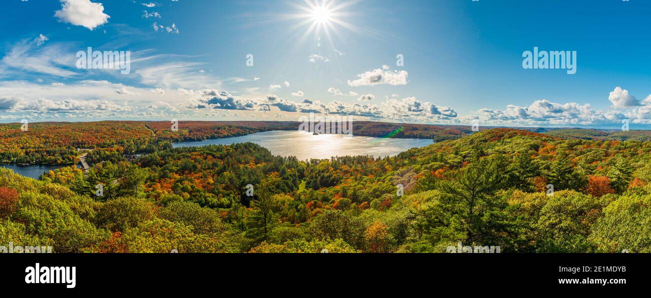 Dorset Lookout tower Algonquin Highlands Dwight Ontario Canada in