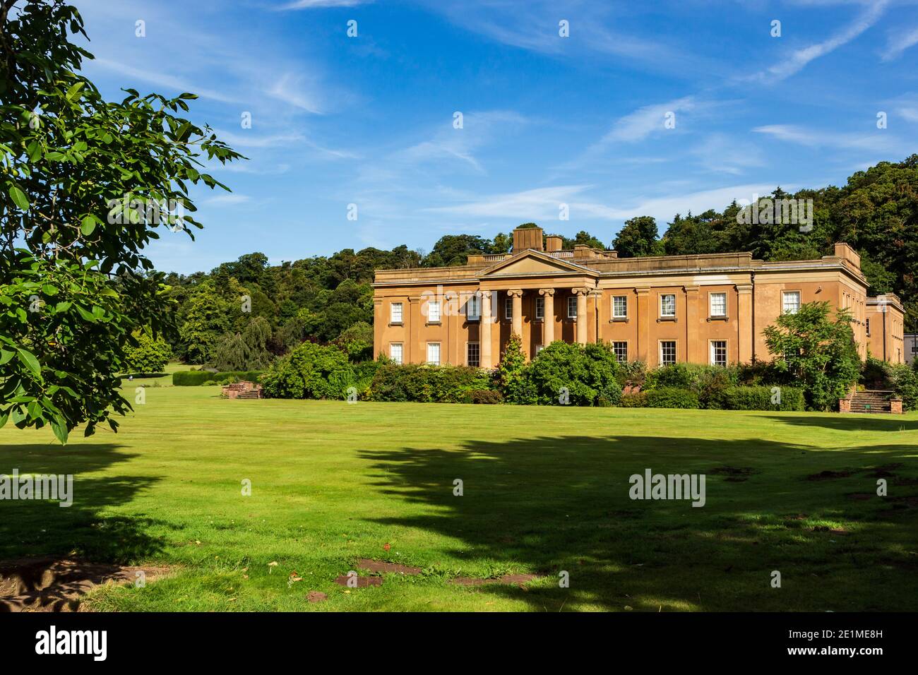 Himley Hall in at Himley Park Dudley. Stock Photo