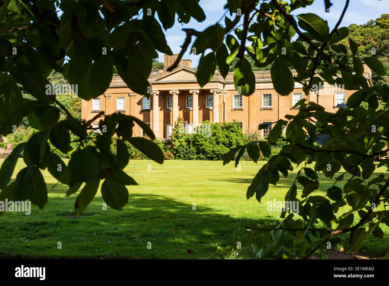 Himley Hall in at Himley Park Dudley. Stock Photo
