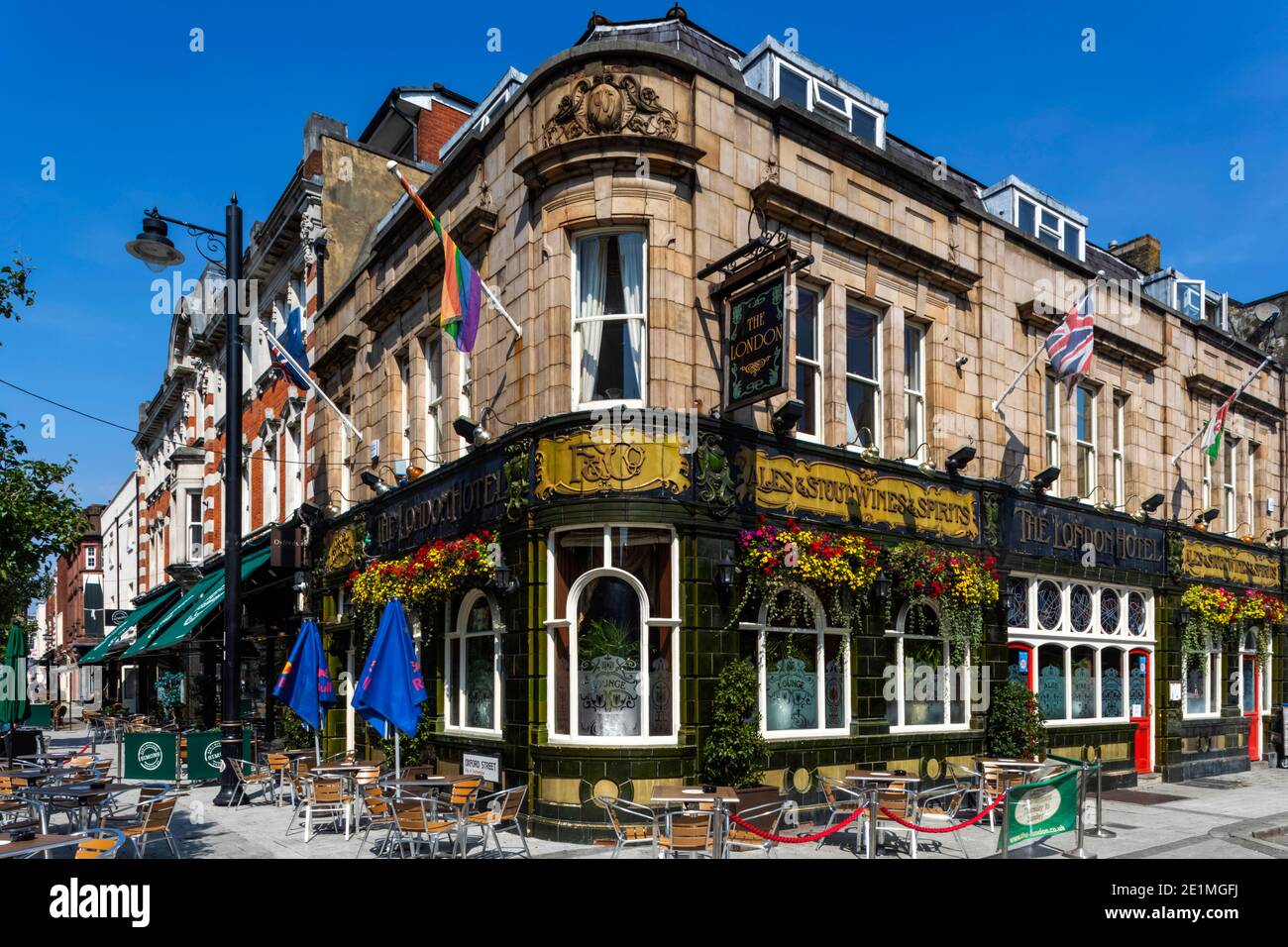 England, Hampshire, Southampton, Oxford Street, The Colourful Victorian