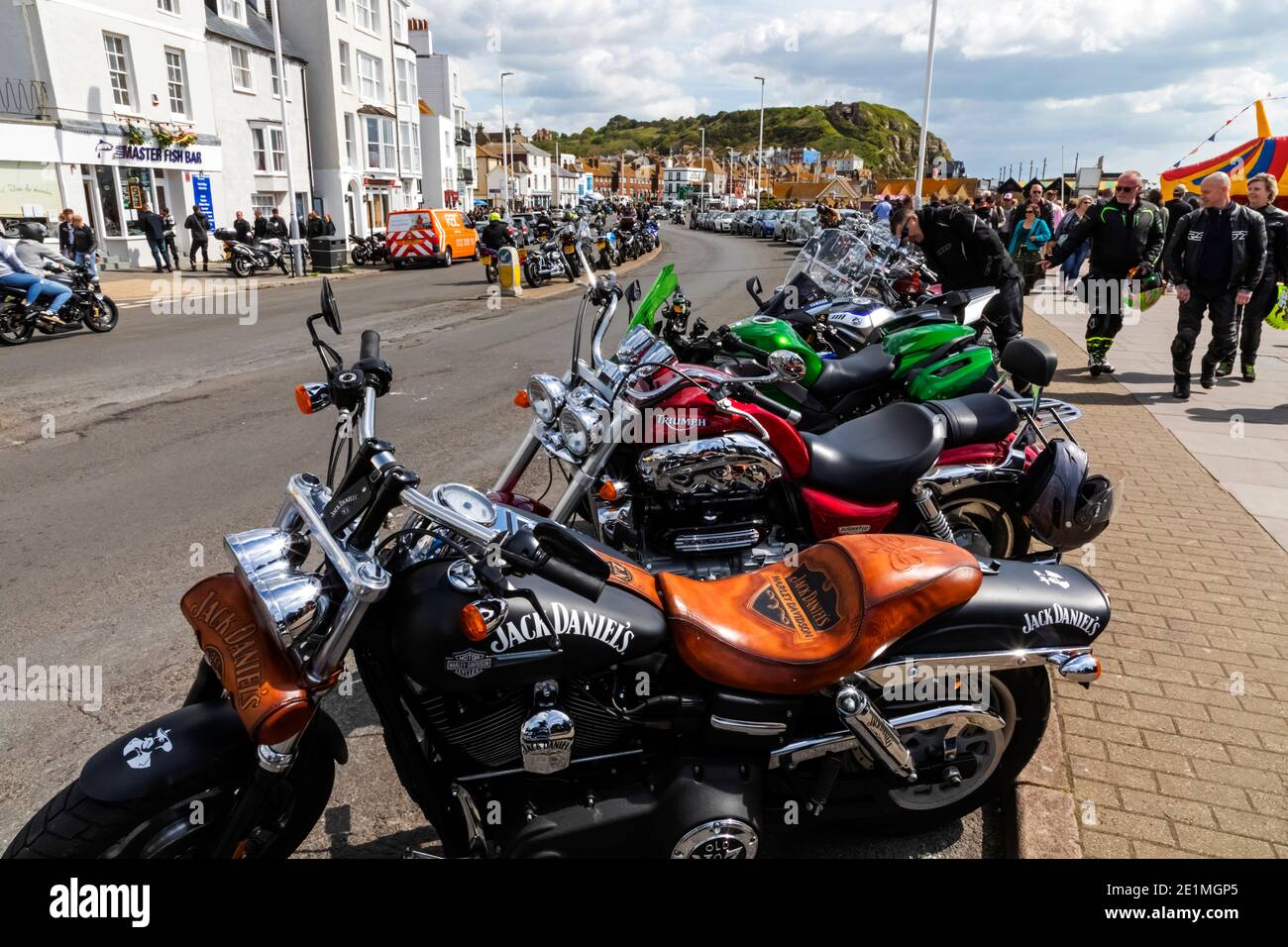 Stock Motorcycle Rally Coastal motorcycle rally hi-res stock photography and images - Alamy