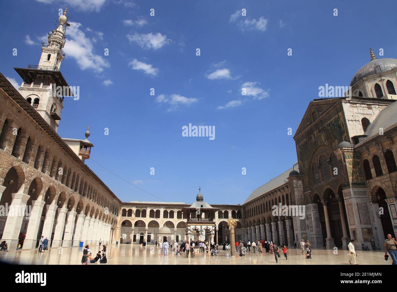 Umayyad Mosque is one of the oldest mosques in the world. While it was ...