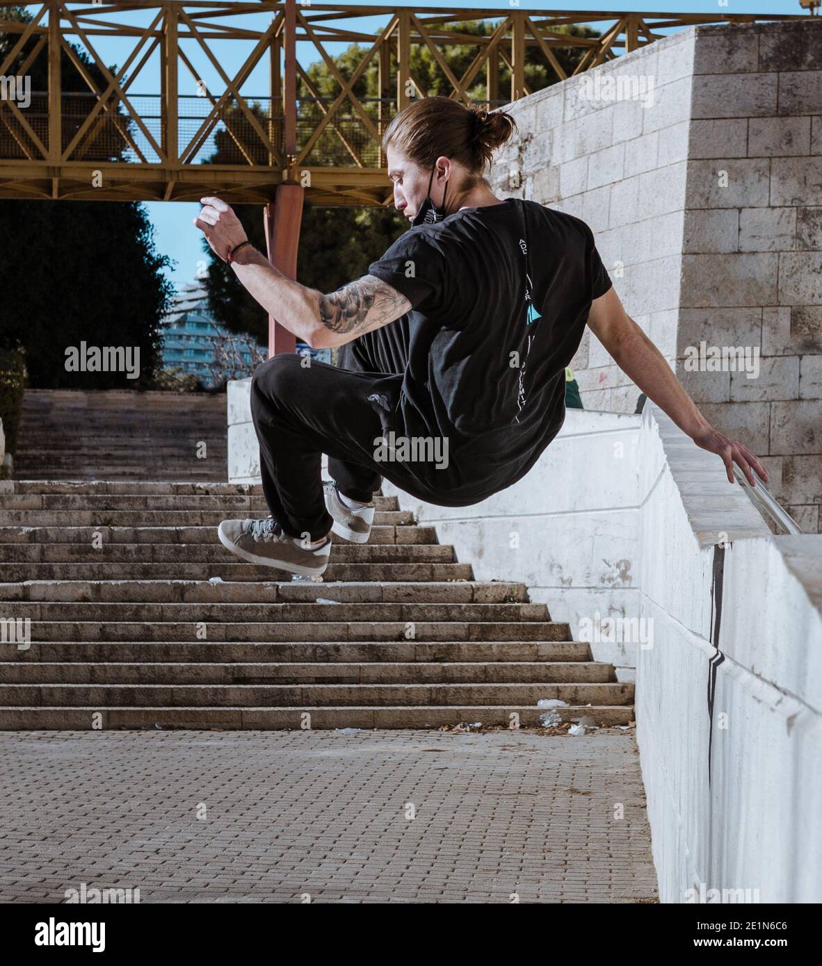 Parkour vault hires stock photography and images Alamy