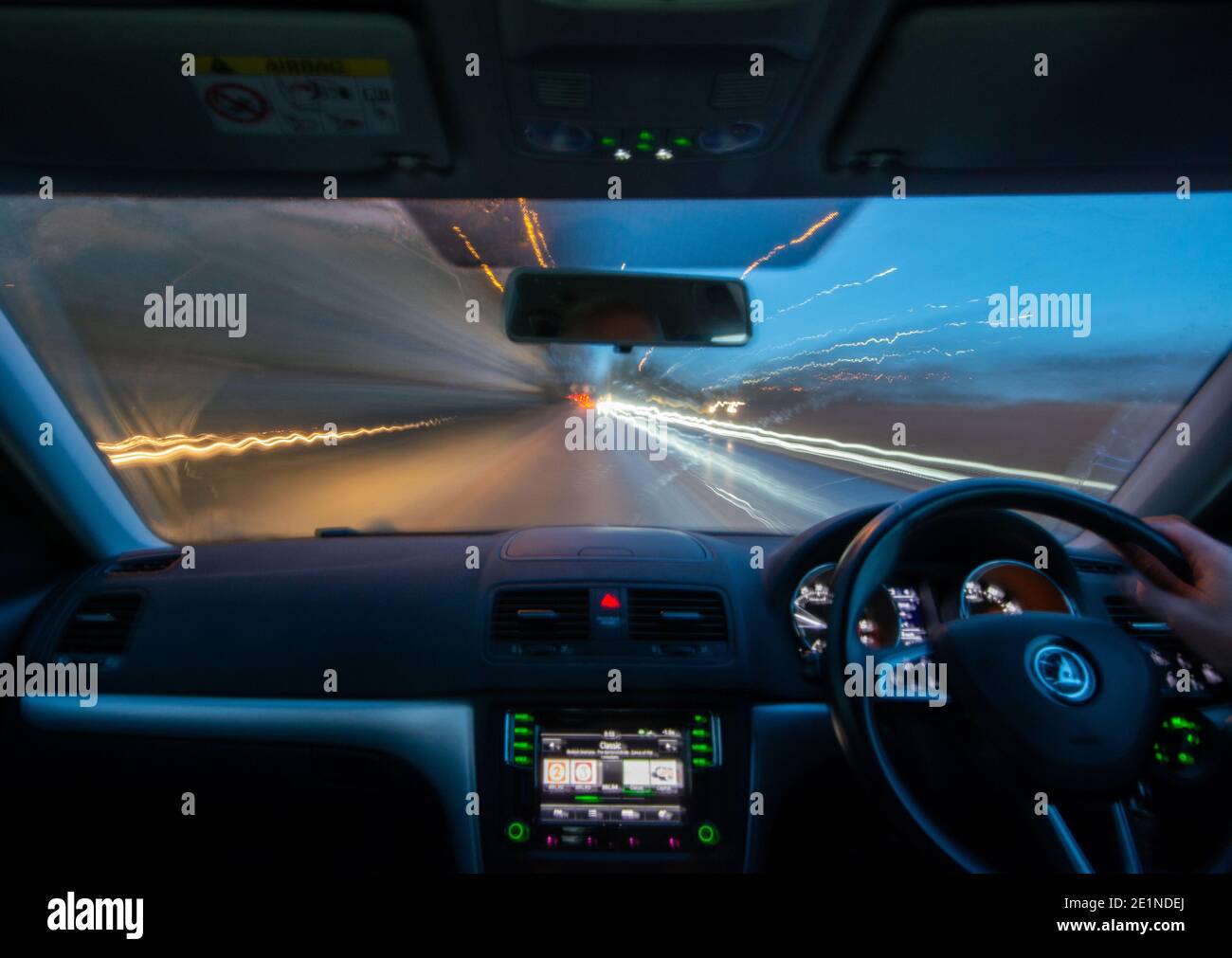 Car dashboard lights hires stock photography and images Alamy