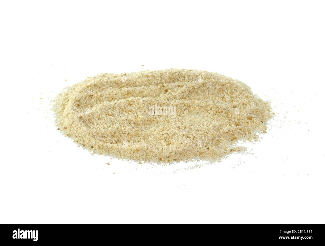 Pile of breadcrumbs isolated on white background Stock Photo Alamy