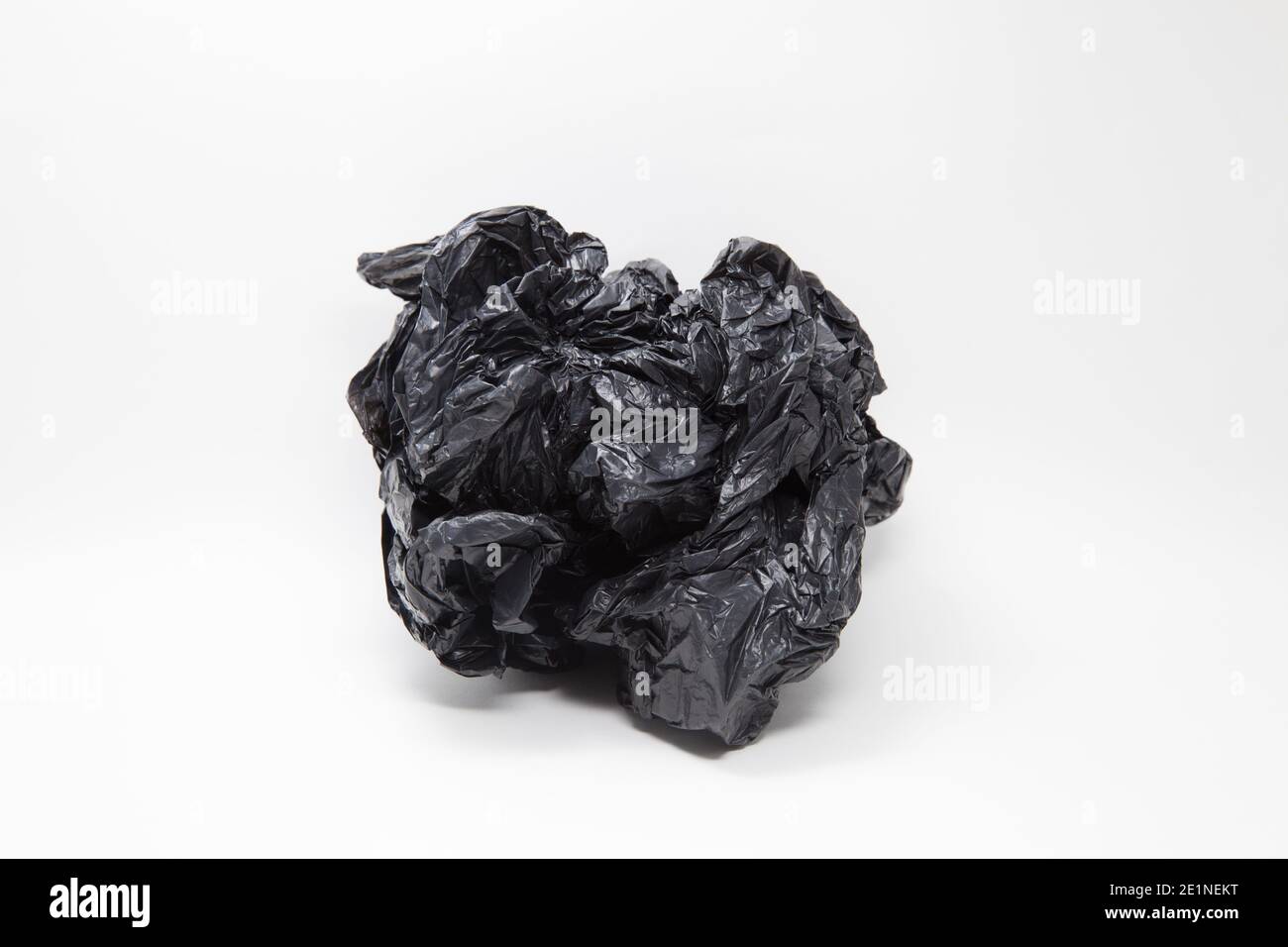 Plastic bag with white background Stock Photo