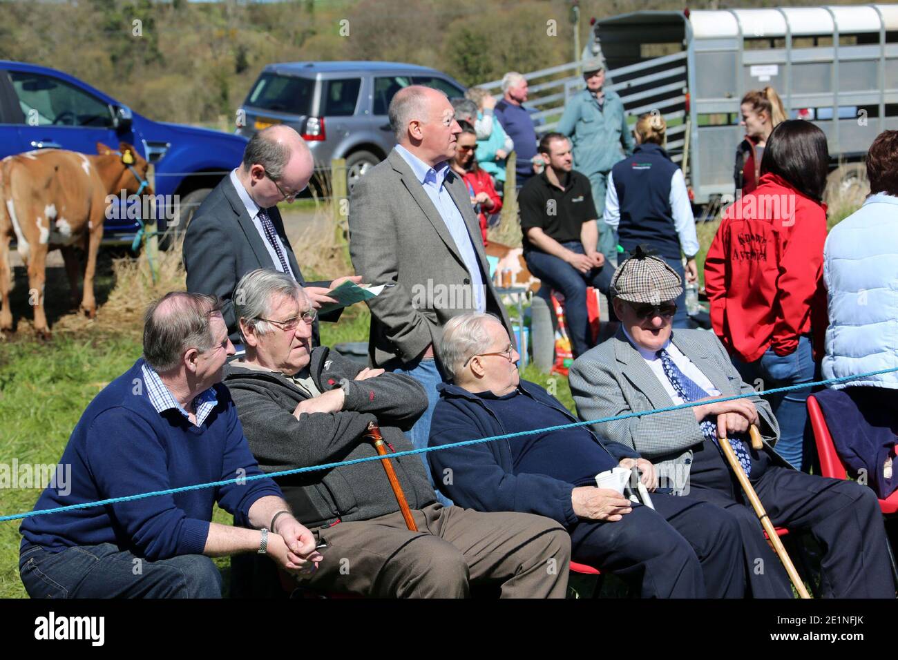 Ochiltree Village agricultural show, Ayrshire, Scotland, UK Stock Photo