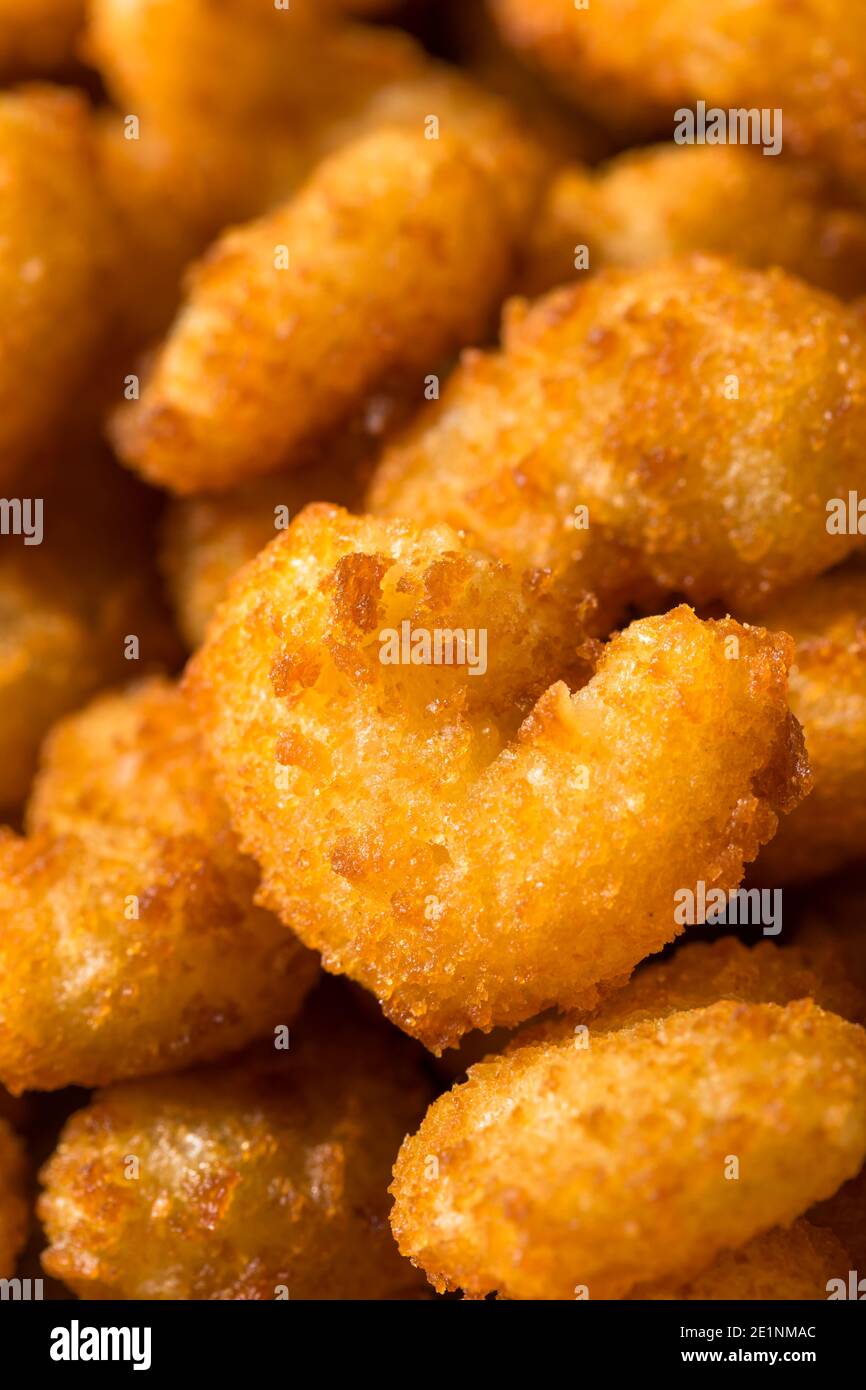 Homemade Deep Fried Popcorn Shrimp Ready to Eat Stock Photo Alamy