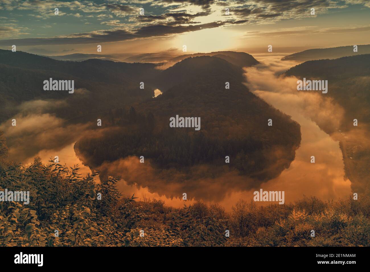 Saar loop hi-res stock photography and images - Alamy