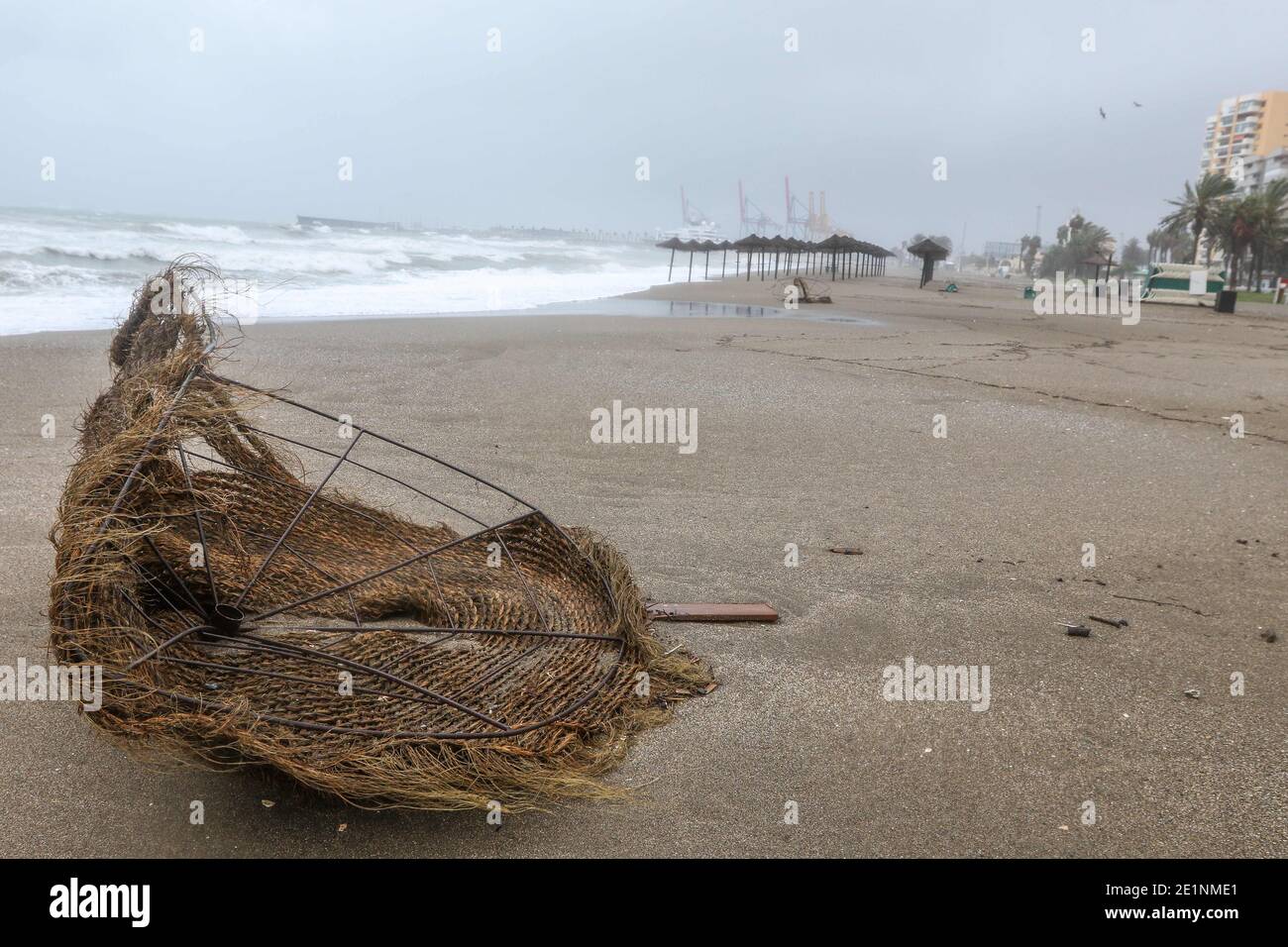 January 8, 2021 January 8, 2021 (MÃ¡laga) In photos the beach of La