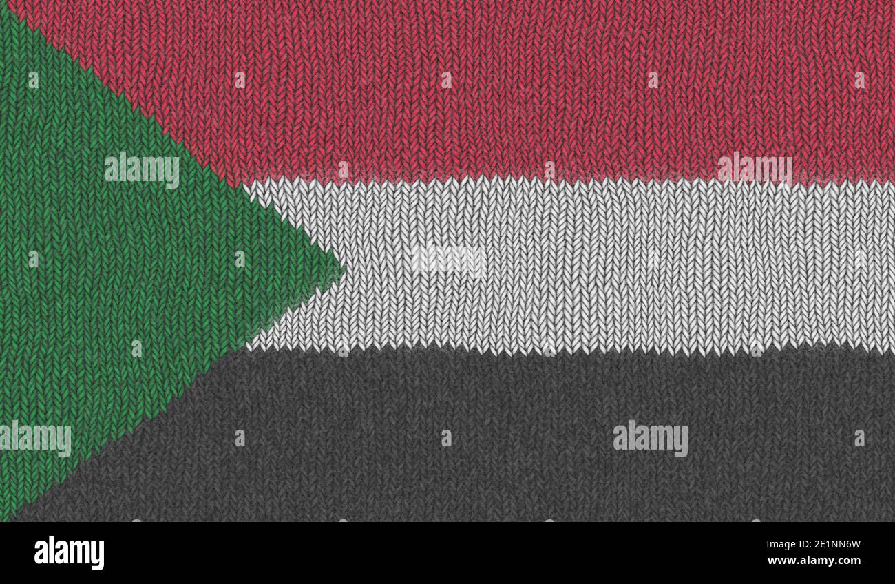 Sudan flag clip art hi-res stock photography and images - Alamy
